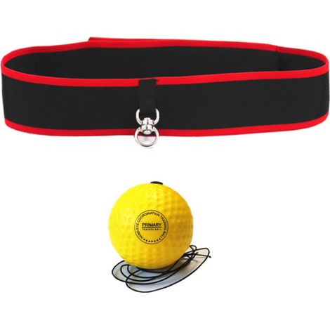 Ballon d'entraînement réflexe à fixer sur la tête, ballon de vitesse pour le fitness de combat, améliorant la réactivité et la coordination (1/5)