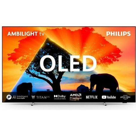 Philips 55OLED769/12 TV 139,7 cm (55") 4K Ultra HD Smart TV Wifi Métallique (1/5)