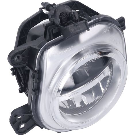Feux de brouillard LED avant gauche compatible X3 F25 X4 F26 X5 F15 F85 X6 F16, projecteur auto remplacement, ampoule halogène, pièce 63177317251, style noir (1/5)