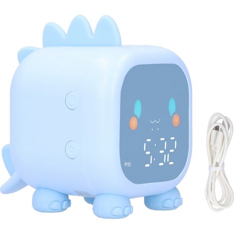 Mini-LED-Wecker für unterwegs mit Sprachsteuerung, Temperaturanzeige, USB-Ladeanschluss und 60-Minuten-Timer (1/5)