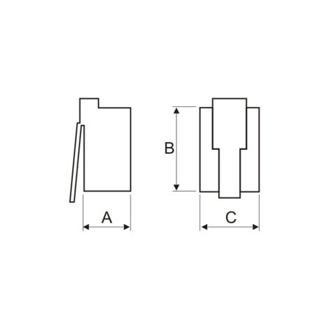 Conectores telefónicos modulares 4 contactos Electro Dh 39.000/4/4 8430552030712 (1/2)