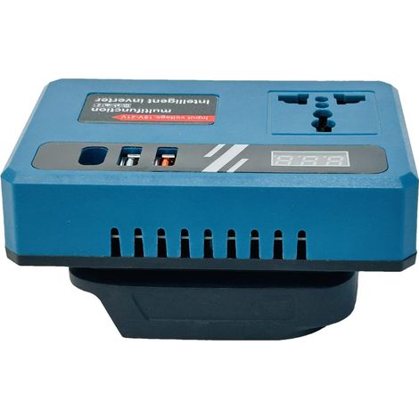 Convertisseur de batterie au lithium Banque de charge alimentation mobile extérieure type universel 21v à 220V Smart Voltage (1/5)