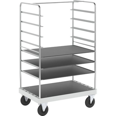 Kongamek, Multi-chariot à tablettes galvanisé, L x l x h 1200 x (1/5)