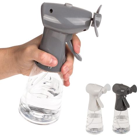Ventilatore portatile / Ventilatore con funzione di nebulizzazione dell'acqua (1/4)