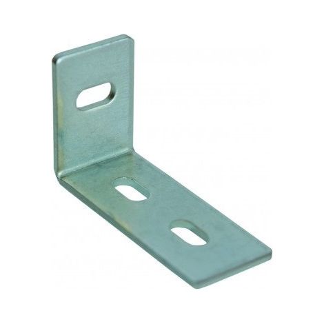 Equerre réglable 30X50X20 3 Trous Acier zingué