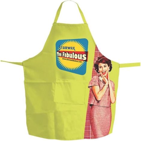 Tablier de cuisine - STARWAX - The Fabulous - Vert - Bavette - Frais et coloré