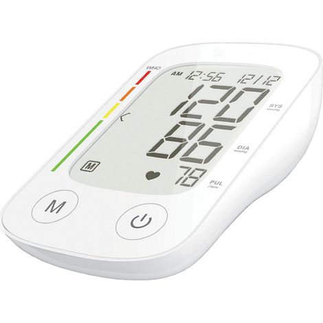 Gima - Misuratore di Pressione Digitale da Braccio Jolly, Misura la Pressione Sanguigna Sistolica e Diastolica e la Frequenza del Battito, per Uso Professionale o Domestico (1/5)