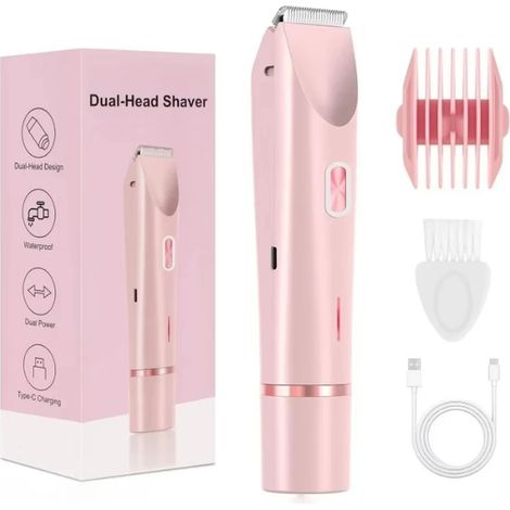 (Rose) Appareil d'épilation électrique indolore pour femmes, adapté à toutes les zones érogènes (1/5)