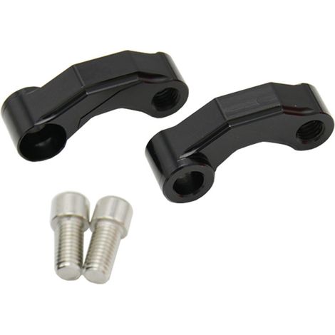 Adaptadores, espaciadores y extensiones para el montaje de espejos retrovisores en el manillar de motocicletas (1/5)