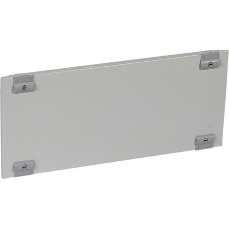 Plastron plein métal 1/4 tour pour gaines à câbles XL³400 hauteur 550mm LEGRAND 020143