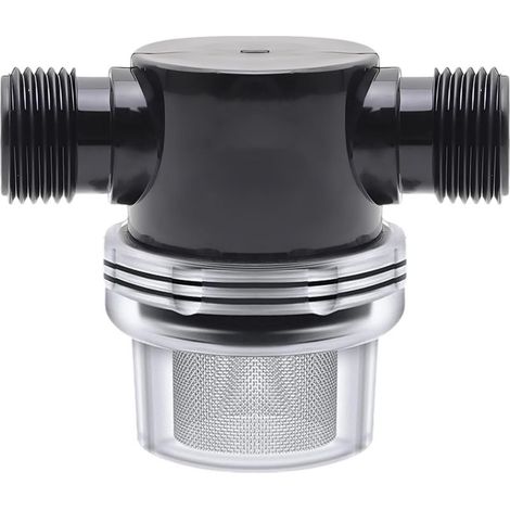 Filtre pour conduite de pompe à eau de 1/2 pouce, préfiltre à mailles de 50, convient aux pompes à eau de jardin, filtres pour pompes à eau, pour une utilisation à domicile et au jardin. (1/5)