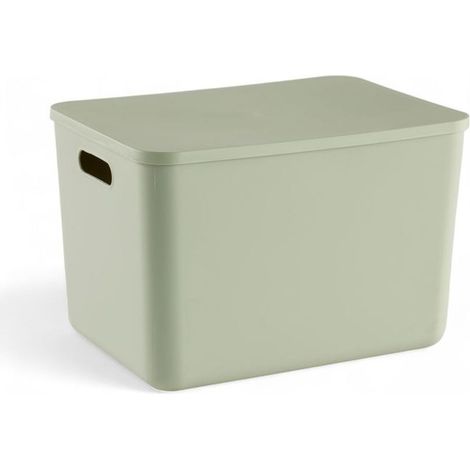 Panier de rangement et couvercle EQUIPMENT - UTILITY - Vert 26x18cm