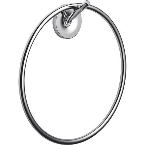 Anneau porte-serviette chroméé