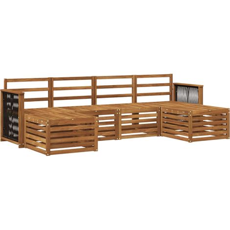 Set Divani da Giardino  Divani Legno di Acacia Massello (1/5)