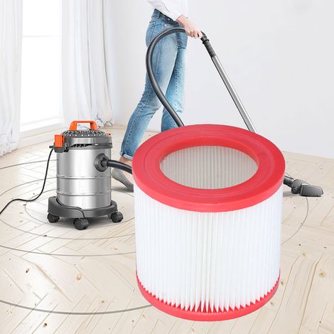 Pièce de rechange avec clip et grille filtrante pour nettoyeur YILI 95e/6201/77 (12L, 18L, 20L, 30L) - Filtre haute efficacité ABS - 3 éléments inclus (1/4)