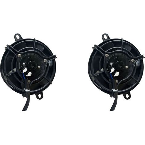 Adatto per due ventole di raffreddamento per motociclette da 5 pollici a 12 V, radiatori dell'olio e radiatori elettrici adatto per [non chiaro], [non chiaro], [non chiaro], [non chiaro]