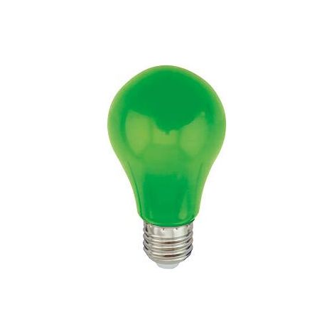 Bombilla LED estándar 1W E27 Verde (1/2)