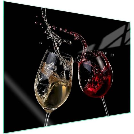 protège-plaque de cuisson en verre 70x52 Vin (1/5)