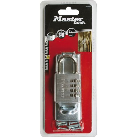 MASTER LOCK Zahlenschloss mit Anlegarbe 40 mm, Aluminium SB (1/2)