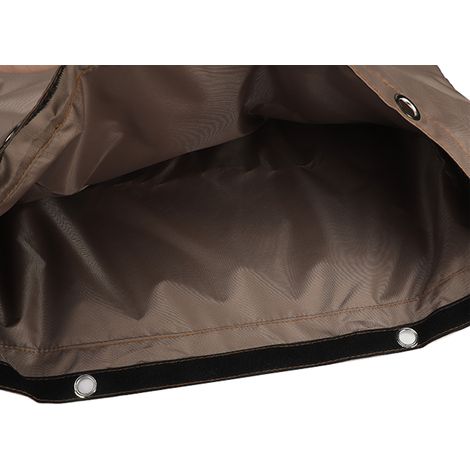 Housse d'isolation anti-retour marron 30 x 24 pouces pour protection hivernale des tuyaux contre le gel (1/5)