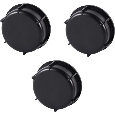 Lot de 3 S100x8 IBC Bouchon Cuve,Raccords Robinet Tuyau ,Raccord Cuve 1000 litres,pour Vanne Cuve 1000l,Reservoir eau de Pluie,Conteneur (1/4)