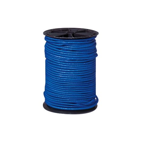 Sandow sur bobine - 10 mm x 20 m - bleu - CORDERIES TOURNONAISES