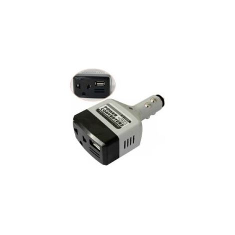 12V/24V auf 220V USB-Stromwandler-Adapter für Autotelefone, ein universeller Kfz-Stromwandler/Ladegerät, geeignet für alle Mobiltelefone. - Crezuo (1/4)