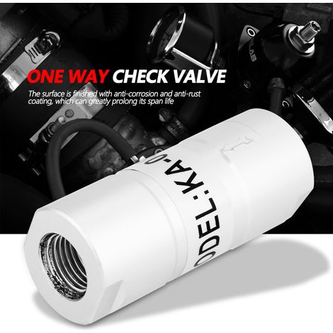 Clapet anti-retour pneumatique unidirectionnel G1/4" en alliage de zinc durable KA-08 (1/5)