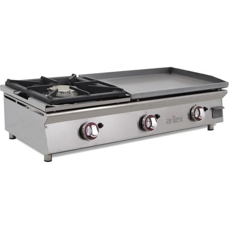 Plancha à Gaz en Acier Laminé - Arilex (1/3)