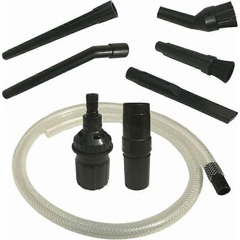 Kit de nettoyage universel pour aspirateur - Brosse - Ensemble de 8 mini-embouts avec adaptateur pour raccord 32-35 mm
