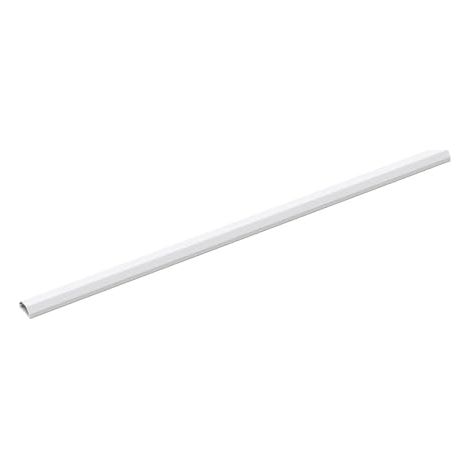 LogiLink Canaleta para Cables, Aluminio, 750 x 33 x 18 mm, para fijación a la Pared, fácil Montaje