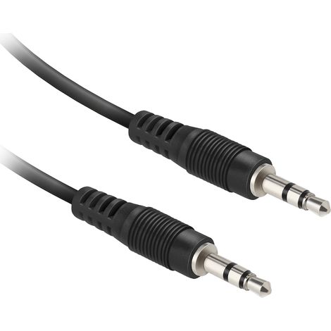 Ekon 3.5mm male-male cavo audio 0,5 m Nero (1/3)