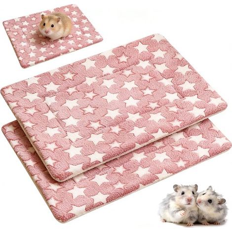 Tappetino/coperta per animali domestici, set da 2 pezzi, taglia S (32 x 25 cm), consigliato per animali di peso inferiore a 0,5 kg, tappetino per dormire imbottito, tappetino per gatti, tappetino per (1/5)