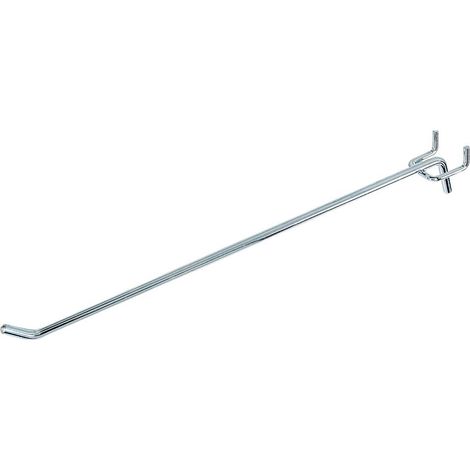 Gancio singolo perforato EURO Mega-M L-30cm fi6 zinco N