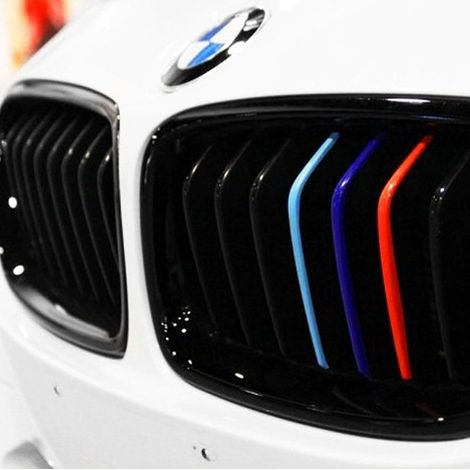 Adesivi per griglia auto colori classici BMW