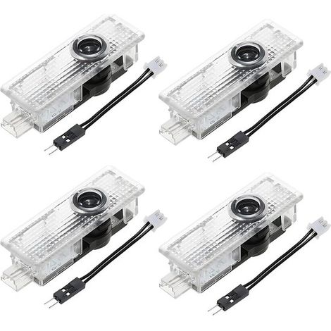 Lámparas para proyector  4 luces LED de bienvenida para vehículos R55-R61 y F54-F57 – Blancas (1/5)