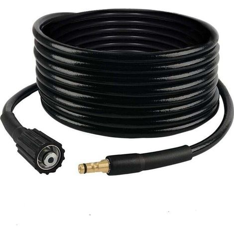 Tuyaux de remplacement pour nettoyeurs haute pression - Pistolets à eau haute pression - Tuyaux haute pression - Accessoires pour nettoyeurs haute pression - Filetage M22 - Raccord rapide - Connecteu (1/4)