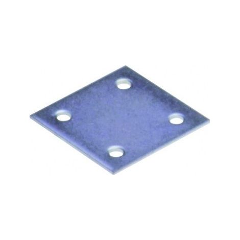 Platine D'ASSEMBLAGE Acier zingué 40X40