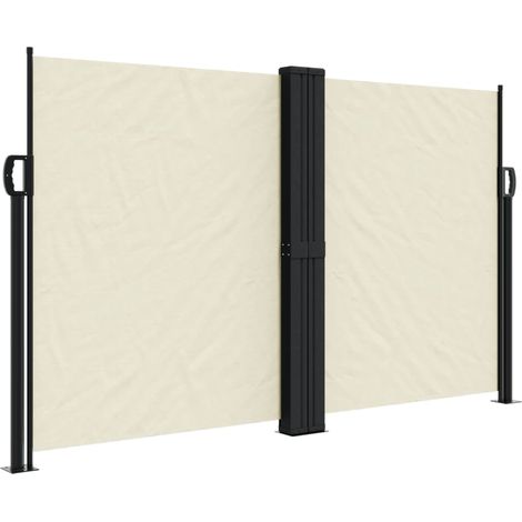 Maison Exclusive - Tenda da Sole Laterale Retrattile Crema 140x1200 cm (1/5)