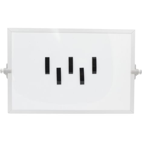 Barre de symboles magnétiques 1x4 cm noir (1/2)