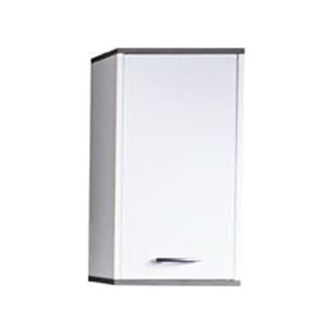 Armadietto da Parete SanDiego Bianco e Grigio Fumo Trendteam (1/3)