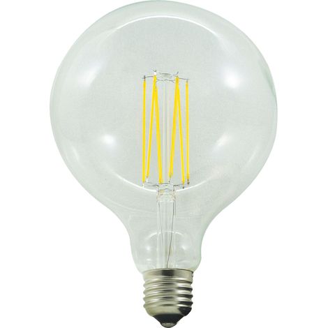 Lampadina led Kodak luce calda 7.5W E27 globo vetro filamento G125 67017EU-2700 (1/3)