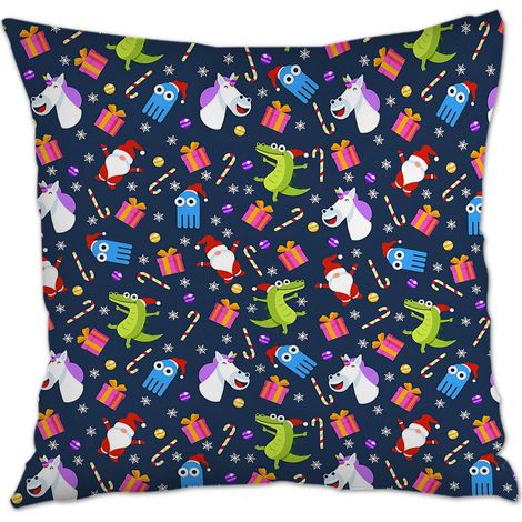 Housse de coussin pour décoration intérieure solide pour canapé, lit, salon, chambre (1/5)