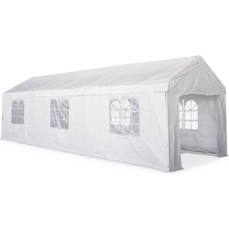 sweeek - Partyzelt Empfangszelt 3x9m Tür + Reißverschluss 27m² (1/5)