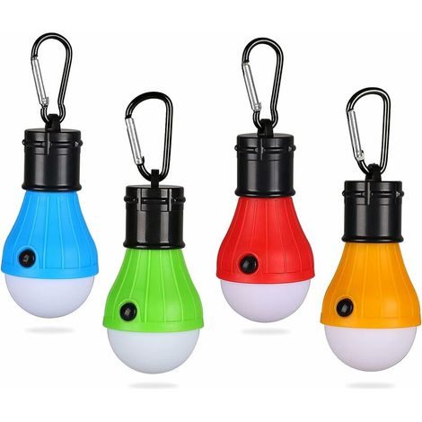 Lanterne de Camping 4X Lampe de Camping LED Lanterne Lampe Camping à Piles (1/5)