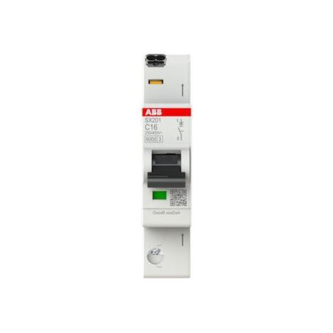 Interruptor ABB sx201-c16 16A 6kA 1 polo