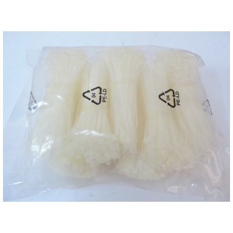 Collier de serrage 100x25mm naturel (sachet de 1000) pour cables Ø 20mm max intérieur SL-M SES STERLING 01860020018