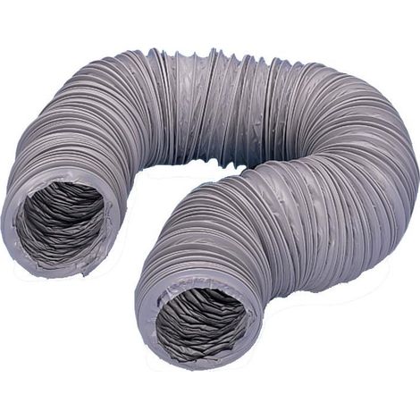 gaine pvc - souple - renforcée - diamètre 250 mm - 6 mètres - unelvent 818188