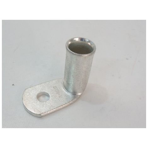 Cosse tubulaire équerre en cuivre étamé pour fil section 240mm² trou 12mm (à l'unité) KLAUKE CTE24012