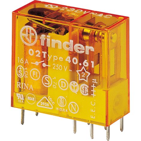 Relais enfichable/imprimable FINDER 40.61.8.230.1000